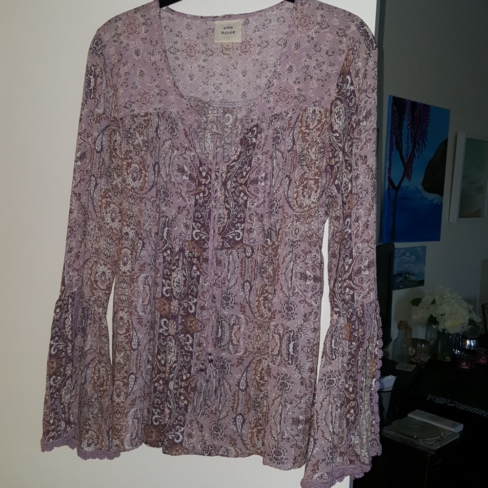 🏵Knox Rose Blouse